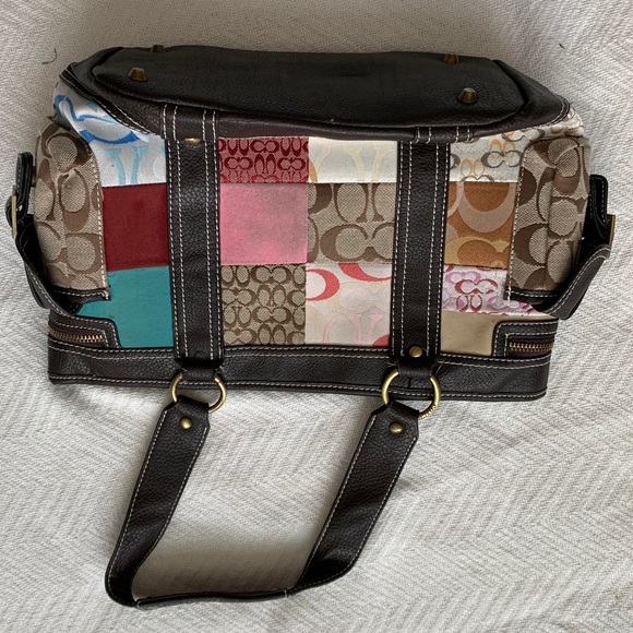Authentic Coach MultiColour Patchwork Purse - Picture 5 of 10